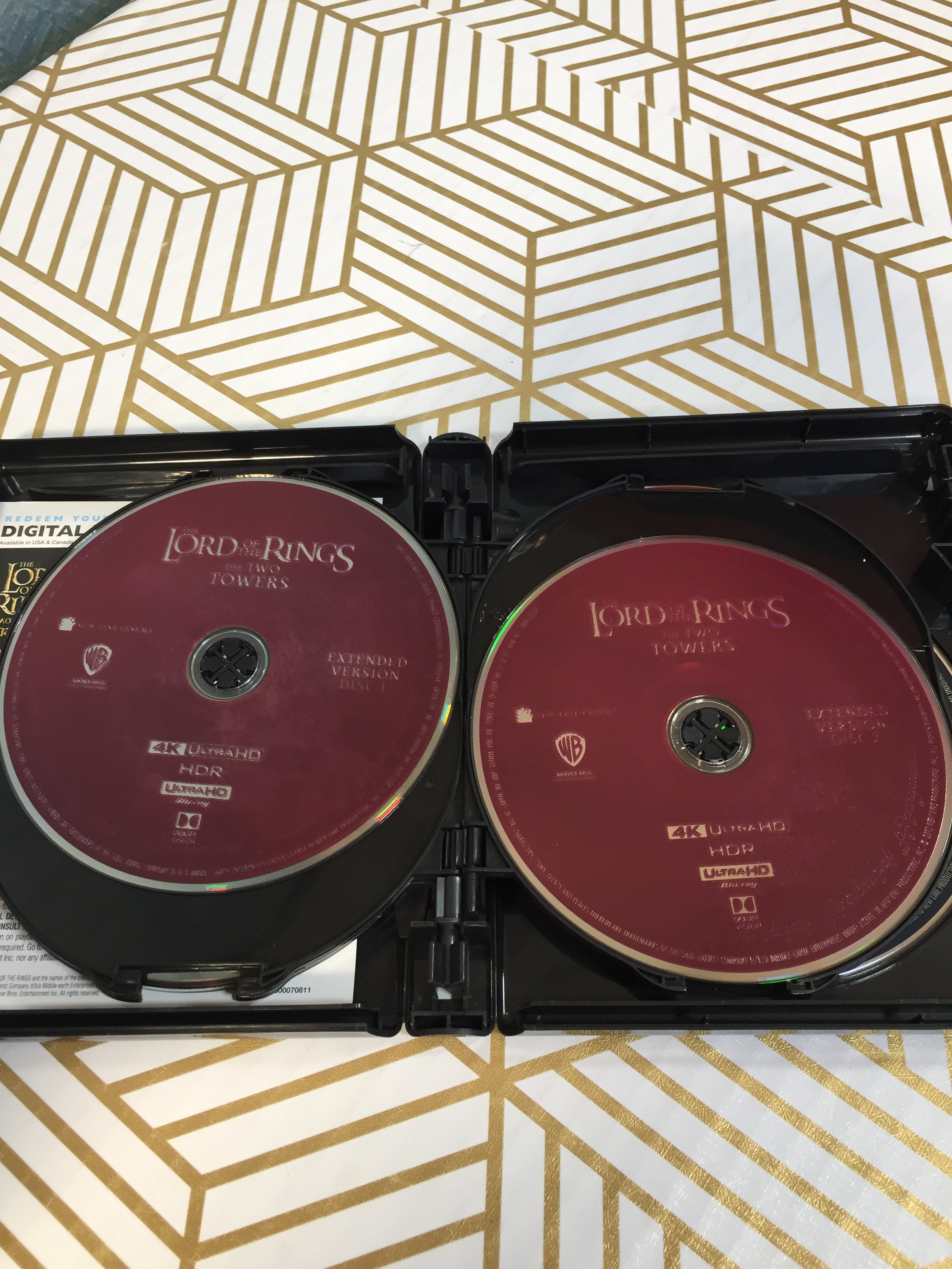 The Lord of the Rings: The Motion Picture Trilogy Extended & Theatrical 4K Ultra HD (7680419168494)